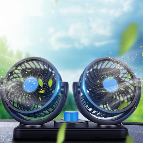 Ventilateur de refroidissement axial double boule GAROSA 180mm - Débit