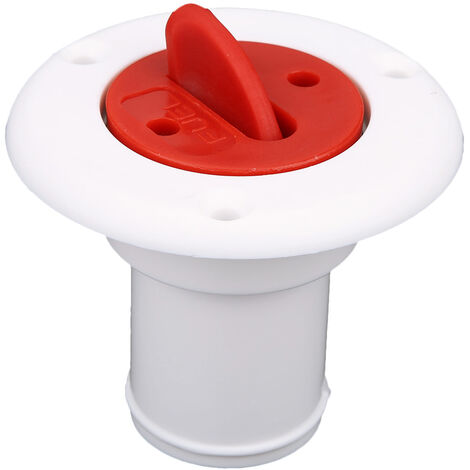 Jeffergarden Bouchons de remplissage de pont de carburant marin RV Couvercle de remplissage en nylon 38 mm (1,5 po) pour yachts, bateaux, camions (1/5)