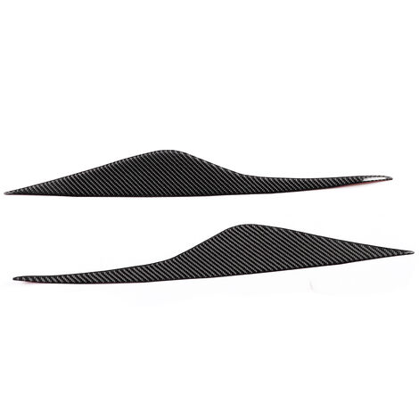 Jeffergarden 2 pièces en Fiber de carbone phare sourcil paupières garniture décoration pour Ford Mondeo MK4 2007-2013 (1/5)