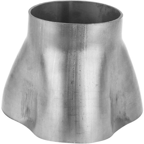 Jeffergarden Collecteur d'échappement 3 en 1, entrée de 1,75 pouces et sortie d'échappement de 2,38 pouces durable pour la modification de voiture (1/5)