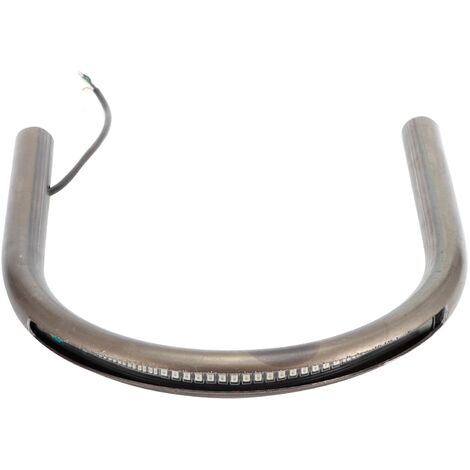 Jeffergarden Cadre de cerceau de queue de boucle de siège arrière pour Tube de tuyau plat de Style café Racer adapté pour Honda avec clignotant de frein Light210mm (1/5)