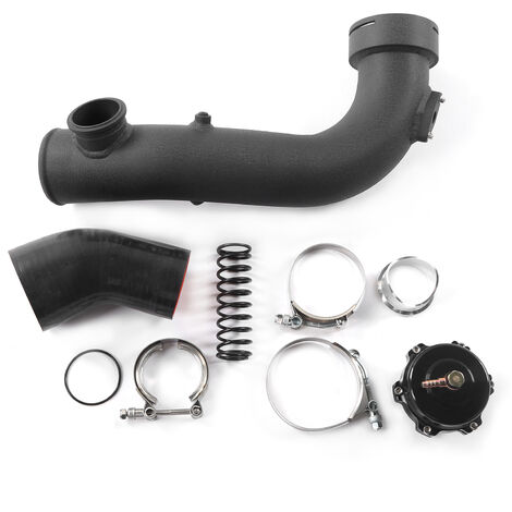 Turbocompresseur tuyau d'admission de refroidissement par air OEM C-Clip CNC Fit pour N54 E88 E90 E91 E92 E93 (1/5)