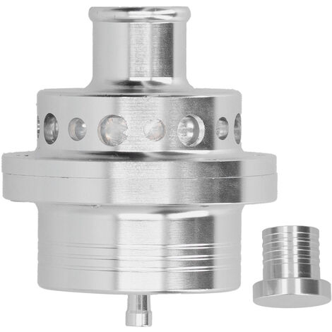 Jeffergarden Soupape de soufflage de décharge de Turbine universelle 25mm adaptée pour Ford Focus RS MK1/Escort Cosworth/Sierra Cosworth Silver (1/5)