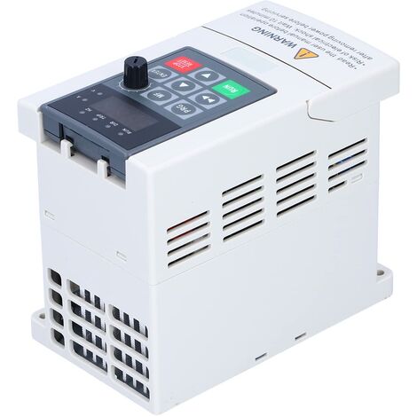 Jeffergarden Entraînement à Fréquence Variable JLS-E-2S, Entraînement à Fréquence Variable VFD V/F Monophasé à Boucle Fermée avec Contrôle PAM(0.4kw) (1/5)