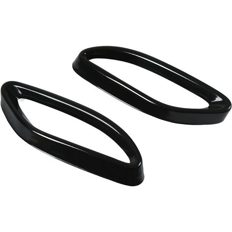 Jeffergarden Embout d'échappement en acier inoxydable noir brillant de remplacement pour MercedesBenz Classe C GLCClass Classe B (1/5)