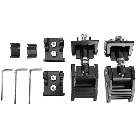 Jeffergarden Verrou de capot de moteur de voiture, couvercle de boucle, adapté aux accessoires Jeep Wrangler JK 2007-2017 (1/5)