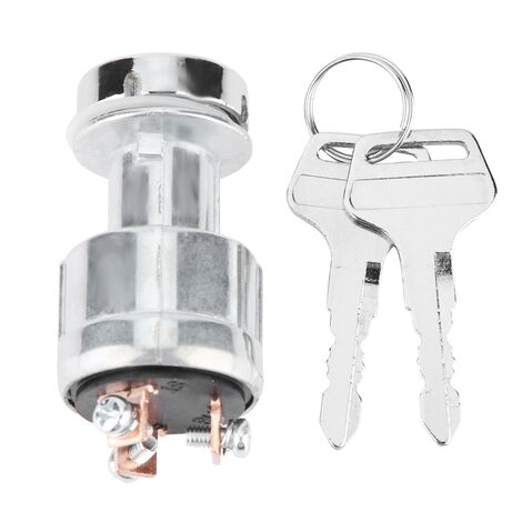 Serrure Allumage Avec 2 Clés Pour Moto Électrique, Scooter, E-Bike - Viviance - Diamètre 10mm