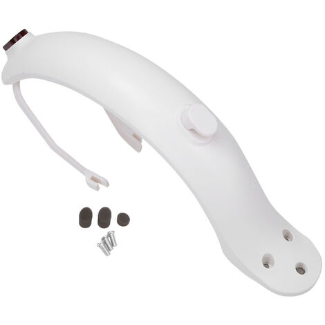 Garde-boue Arrière Scooter Xiaomi M365/M365 PRO/1S/LITE/PRO2 - PC+ABS, Étanche, Avec Feu Arrière