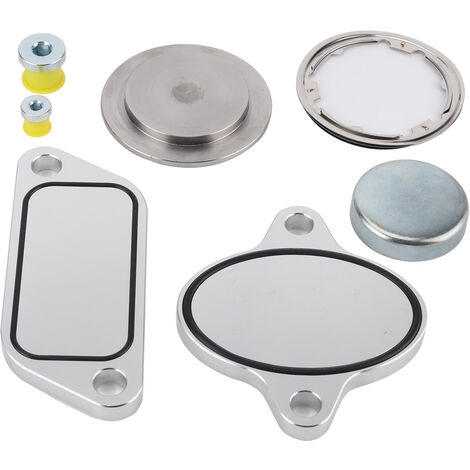 Jeffergarden pour cummins isx  Remplacement de la prise EGR Bouchon de suppression EGR avec kit de joints Le refroidisseur EGR élimine les pièces de moteur de remplacement automobile adaptées au moteu (1/5)
