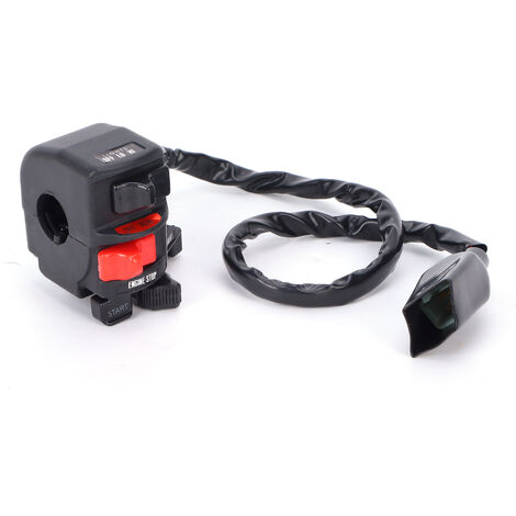Jeffergarden Interrupteur L/H Lumière Moteur Start Stop Choke Control 46091-1462 Remplacement pour Kawasaki Bayou KLF 300 88-04 (1/5)