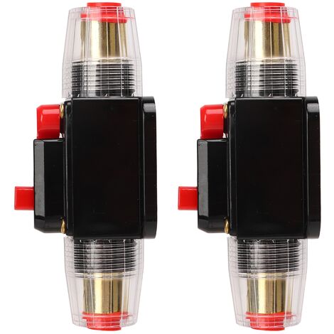Lot de 2 disjoncteurs automatiques pour voiture 150 A 12-48 V avec