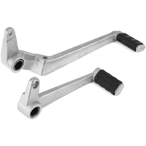 Lot De 2 Leviers De Vitesse Noir Pour Moto - Leviers De Changement De Vitesse Universels Ou Spécifiques