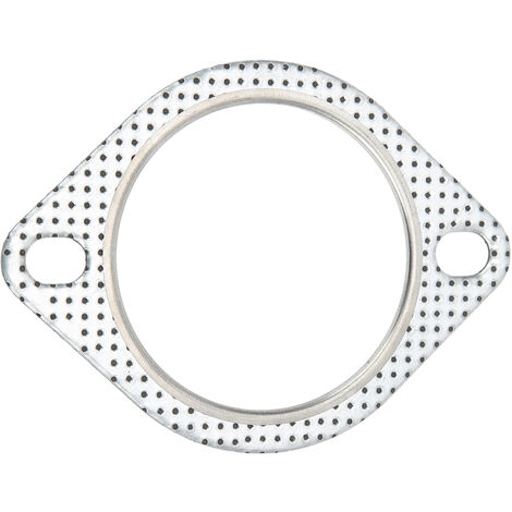 Jeffergarden Joint de Tuyau D'échappement, Joint de Bride à 2 Trous 3 Pouces Universel pour Tuyau D'échappement de Diamètre Intérieur 3"/ 76 Mm/véhicule Turbo (1/5)