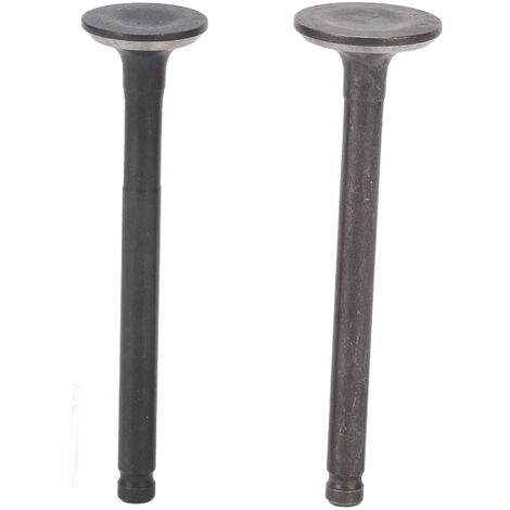 Jeffergarden Kit de Soupape d'admission de Moteur, Soupape d'échappement d'admission de Cylindre pour Go Karts de Remplacement en Alliage d'acier à Haute dureté pour ATV UTV GY6-50/60/80cc (1/5)
