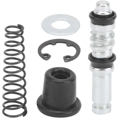Jeffergarden Pièces de Réparation de Reconstruction de Maître-cylindre de Frein Arrière, Kit de Réparation de Piston de Piston de Pompe de Frein D'embrayage de Moto 11mm/0.4in pour Motocross/scooter (1/5)
