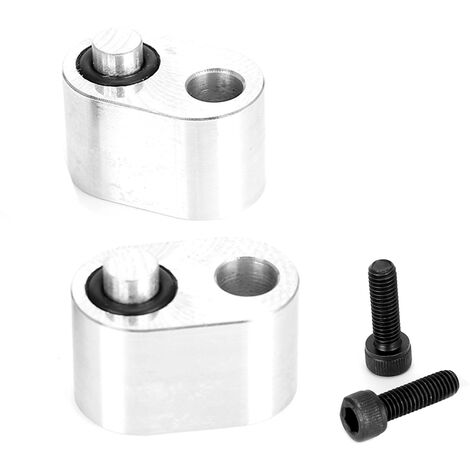 Jeffergarden Adaptateur de Tube Croisé de Liquide de Refroidissement LS en Alliage D'aluminium 0.125 NPT Adapté pour LS2 LS1 LS3 5.3 6.0 LM7 LQ4 (1/5)