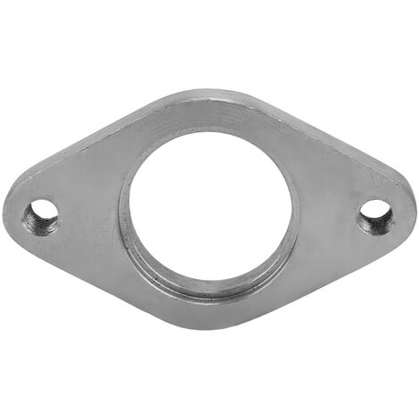 Jeffergarden Bride D'échappement 38mm Acier Inoxydable 2 Boulon Externe Wastegate Bride Universelle pour Voitures Bride D'échappement Diamètre Intérieur du produit: 38mm / 1.5in (1/5)