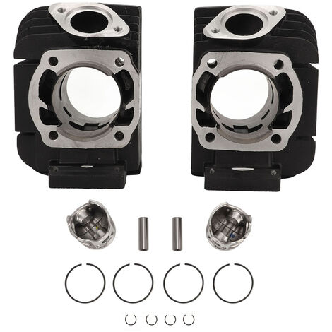 Jeffergarden Kit de piston de cylindre de 64 mm en alliage d'aluminium 360113110000 Kit de réparation haut de gamme pour RD350 19731975 (1/5)
