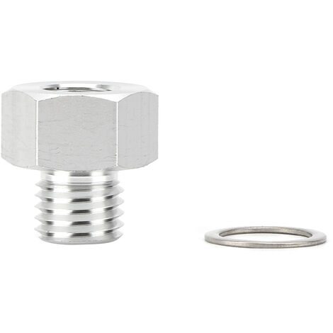 Jeffergarden Capteur de pression d'huile, adaptateur de capteur de pressostat d'huile M12x1.5mm à 1/8 NPT filetage pour moteur LS