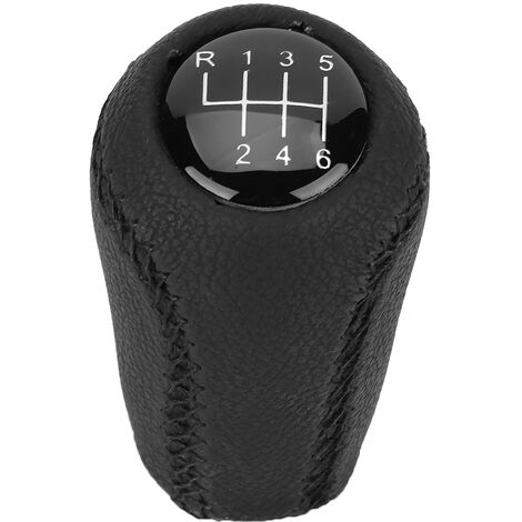 Jeffergarden Tête de pommeau de levier de vitesse de voiture à 6 vitesses pour Mazda 2005-2011