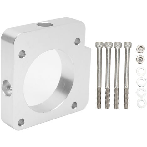 Jeffergarden Adaptateur de Corps d'accélérateur, Entretoise de Corps d'accélérateur Résistante à la Rouille pour Augmenter la Puissance pour la Conduite par Fil de Voiture (1/5)