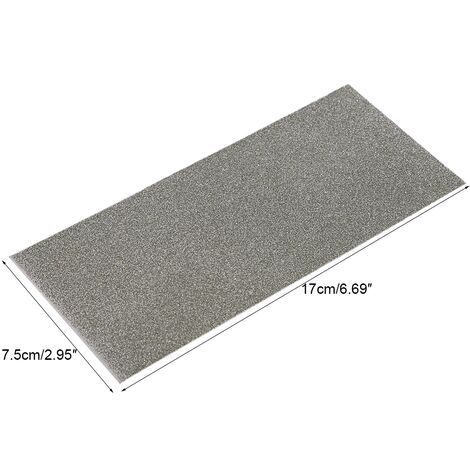 Jeffergarden Meulage fin polissage diamant couteau carré outil pierre à aiguiser pierre à aiguiser grain 80