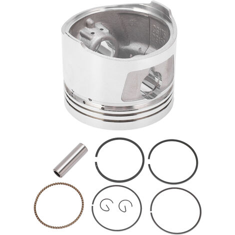 Jeffergarden Pièces de rechange de moto d'alliage de métal de kit d'anneau de piston de 62mm pour CG150 150cc 175cc (1/5)