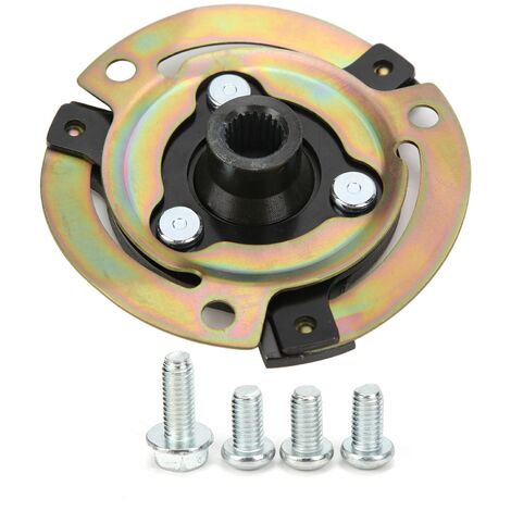 Jeffergarden Réparation de Plaque Métallique de Moyeu D'embrayage de Compresseur de Climatisation Automatique 5N0820803A 5N0820803 Remplacement pour Octavia 1960 Fit pour Octavia 1964 Fit pour Octavia