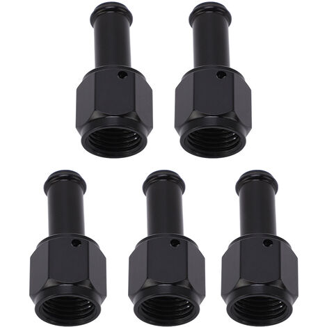 Jeffergarden 5 pièces 6AN femelle à 5/16 NPT adaptateur de raccord en alliage d'aluminium adaptateur de filetage femelle à mle (1/5)