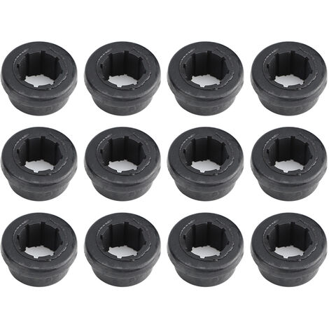 Jeffergarden Kimiss Douille de Bras de Commande Inférieur de Carrossage Arrière Portant 12 Pièces Bagues de Carrossage Arrière de Bras de Commande Inférieur Convient pour Skunk2 EG EK DC (1/5)