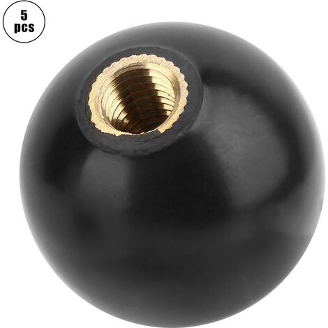 5 Poignées Sphériques En Bakélite BM10x35mm Avec écrou Cuivre | Bouton Levier Machine-outil | Pour Chariot élévateur Tracteur - 11