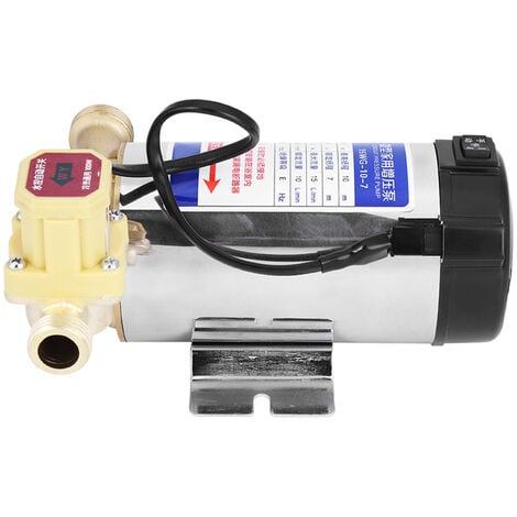 Jeffergarden 220V100W Pompe de suralimentation automatique en acier inoxydable domestique automatique pour canalisation d'eau du robinet