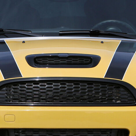 Grille D'aération De Capot Noire Pour Mini Cooper S / R53 / R50 (2002-2006) - Pièce De Rechange Directe