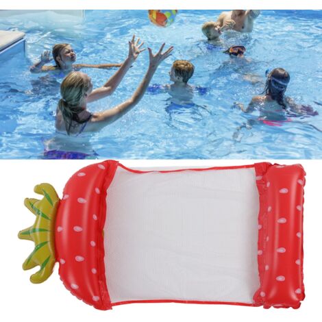 Été PVC Flottant Hamac D'eau Flotteur Chaise Longue Gonflable Lit Flottant Plage Piscine Salon Flotteur Chaise Chaise Enfants Adultes Accessoires De Piscine - Jouet pour le bain - Achat & prix