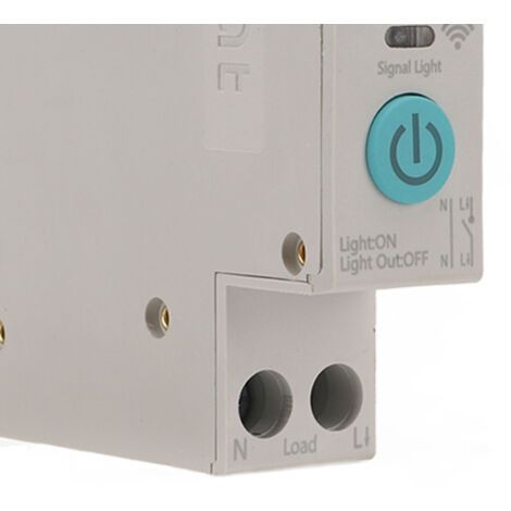 Disjoncteur WIFI Intelligent 16A - Smart Switch Télécommandé Avec Minuterie, Compte à Rebours Et Cycle - Maison Connectée