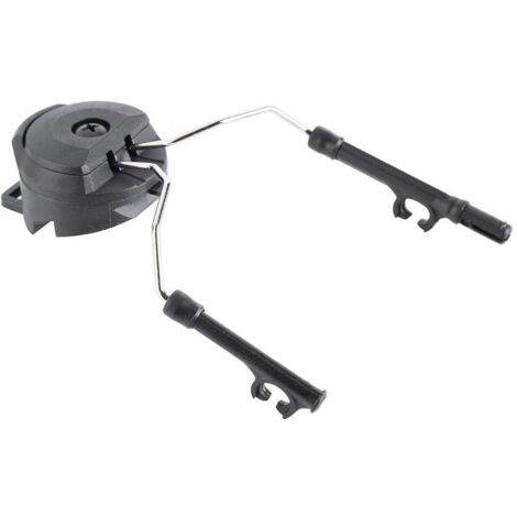 Kit De Support De Casque Tactique, Adaptateur De Rail De Casque À Rotation Multi-Angle, Câble