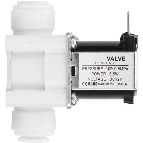 Électrovanne En Plastique 12V DC N21E - Pour Eau Potable, Air Et Autres Fluides - Normalement Fermée, Avec Entrée/sortie De 1 Pouce
