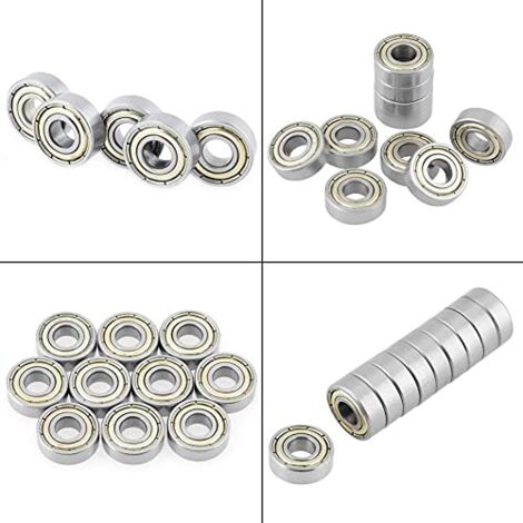 10 Roulements à Billes 626ZZ 6x19x6mm étanches En Acier - Lot Neuf, Emballage D'origine