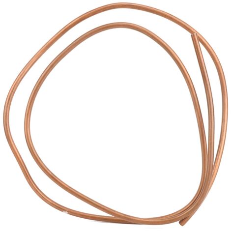 GARRYFIZH Bobine flexible en tube de cuivre C1100 T2 de 2 m, adaptée aux climatiseurs et réfrigérateurs, diamètre extérieur 8 mm / diamètre intérieur 6 mm (1/5)