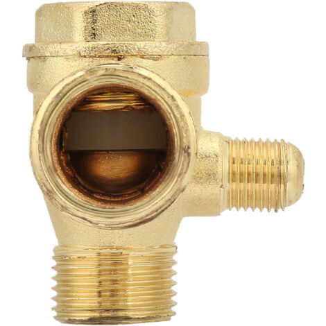 Tube échappement Compresseur Air 200 Mm + Clapet Anti-retour 3 Ports - Pour Maintenance Et Réparation