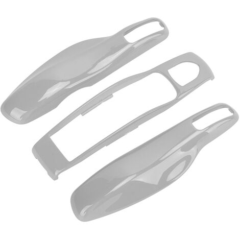 GARRYFIZH Étui de protection pour porte-clés, pièces de rechange pour modification de voiture, compatible avec Panamera, Cayenne, MACAN, Boxster, Cayman, 911, 718, gris (1/5)
