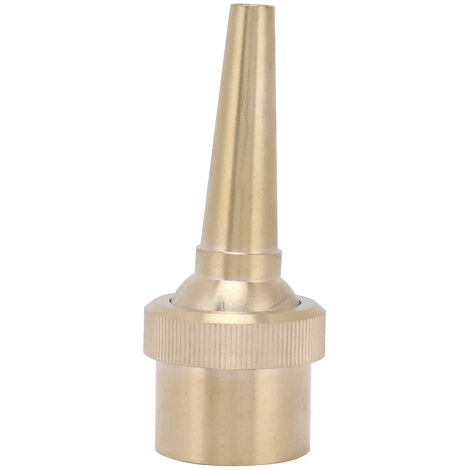 GARRYFIZH Buse de fontaine en laiton à filetage femelle, tête de pulvérisation d'eau à Jet de Direction réglable pour l'aménagement paysager G3/4 25mm
