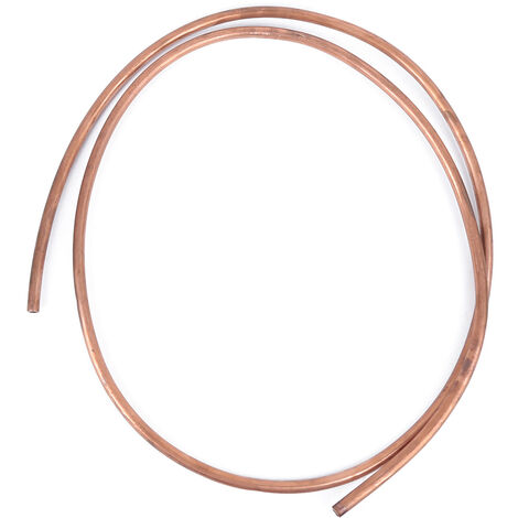 Jeffergarden Bobine flexible en tube de cuivre C1100 T2 de 2 m, adaptée aux climatiseurs et réfrigérateurs, diamètre extérieur 10 mm / diamètre intérieur 8 mm (1/5)