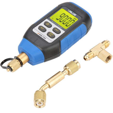 GARRYFIZH Vacuomètre numérique haute précision VMV-1 – Précision 2-100 Pa (±5%) – Température 0-50°C – Grand écran pour lecture facile