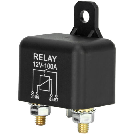 Haute Courant Relais Démarreur 500AMP DC 24V 4 Broches SPST Voiture Auto Déma