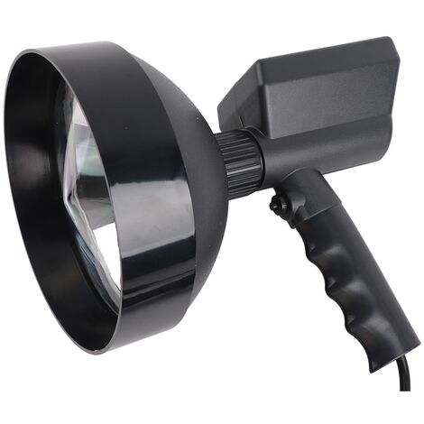 Projecteur LED Rechargeable Portable – 17cm, Résistant à L'Eau, Idéal Camping Et Intérieur