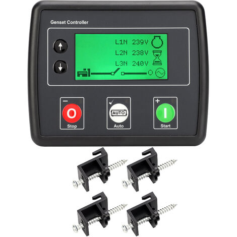 Jeffergarden Module de contrôle de panne de secteur automatique Contrôleur de protection LCD à démarrage automatique DSE4520