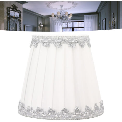 Jeffergarden 6 pièces abat-jour en tissu moderne Simple bougie lustre abat-jour de Table abat-jour pour salon