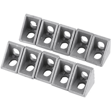 Support D'angle En L En Alliage D'aluminium, Fixation à 90 Degrés Pour Bricolage Et Montage