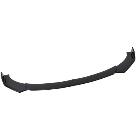 Jeffergarden Séparateur de lèvre de pare-choc avant de voiture, 4 pièces, pelles de carrosserie, protection universelle, accessoire modifié automobile